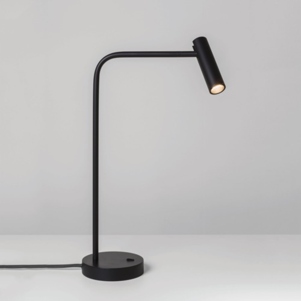 Enna LED Table Lamp in Black 